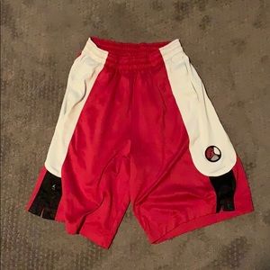 Jordan shorts red